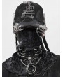 Devil Fashion Black Gothic Skull Spiked Rivet Choker for Men