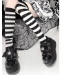 Black Gothic Demon Wings Punk Studded Platform Shoes