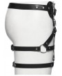Punk Rave Black Gothic Skull Rivet Punk Leg Harness