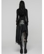 Punk Rave Black Gothic Wasteland Decadent Punk Irregular Skirt