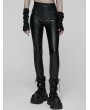 Punk Rave Black Gothic Printed Leggings for Women