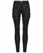 Punk Rave Black Gothic Decadent Punk Leggings for Women