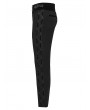 Punk Rave Black Retro Gothic Patchwork Trousers for Men