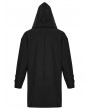Punk Rave Black Gothic Waterproof Techwear Hooded Jacket for Men