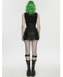Punk Rave Black Gothic Punk Handcuffs Chain Corset Waistband
