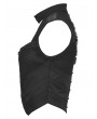 Punk Rave Black Gothic Cyberpunk Mechanical Vest Top for Women