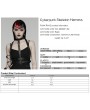 Punk Rave Black Cyberpunk Gothic Skeleton Chain Harness