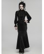 Punk Rave Black Retro Gothic Palace Underbust Corset Vest for Women