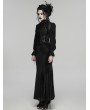Punk Rave Black Retro Gothic Palace Underbust Corset Vest for Women