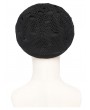 Devil Fashion Black Gothic Punk Skeleton Spike Studded Hat