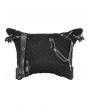 Dark in love Black Gothic Punk Metal Cross Chain Knit Hat