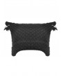 Dark in love Black Gothic Punk Metal Cross Chain Knit Hat