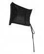 Punk Rave Black Gothic Bat Shape Gradient Corset Belt