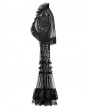 Dark in love Black Gothic Romantic Ruffled Mesh Bell Sleeves Bolero for Women