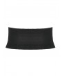 Dark in love Black Gothic Regal Velvet Beaded Tassels Waist Cincher Belt