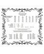 Dark in love Black Gothic Court Jacquard Lace Ruffles Corset Top for Women