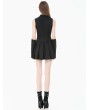 Dark in love Black Dark Gothic Punk Spider-Web Cutout Corset Mini Dress