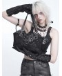 Devil Fashion Black Gothic Studded Bat Wing Tote Bag