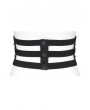 Devil Fashion Black Gothic Red Demon Eye Cutout Girdle