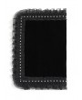 Devil Fashion Black Gothic Coffin Rose Lace Trim Book Cover