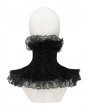 Devil Fashion Black Vintage Gothic Cross Lace Velvet Collar