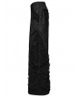 Punk Rave Black Gothic Punk Handsome Pleated Pants for Women