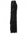 Punk Rave Black Gothic Punk Asymmetric Decadent Fishtail Skirt