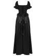 Punk Rave Black Gorgeous Rose Sequin Beaded Gothic Party Dress