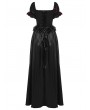 Punk Rave Black and Red Gorgeous Rose Sequin Beaded Gothic Party Dress