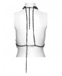 Punk Rave Black Gothic Punk Skeleton Body Chain Harness