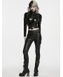 Punk Rave Black Gothic Punk Functional Harness Corset Belt