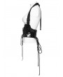 Punk Rave Black Gothic Punk Functional Harness Corset Belt