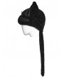 Punk Rave Black Gothic Punk Cat Ear Futuristic Hat