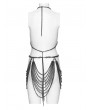 Punk Rave Metal Punk Gothic Future Tribe Body Chain Harness