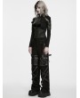 Punk Rave Black Gothic Punk Eyelets Pin Visual Corset Belt