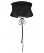 Punk Rave Black Gothic Punk Eyelets Pin Visual Corset Belt