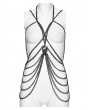 Punk Rave Metal Punk Gothic Skeleton Body Chain Harness