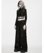 Punk Rave Black Gothic Punk Rivet Buckle Wrap Harness