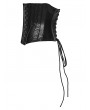 Punk Rave Black Gothic Cyberpunk PU Leather Corset Belt