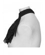 Punk Rave Black Retro Gothic Floral Lace Collar