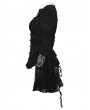 Punk Rave Black Gothic Dark Night Rose Glamorous Shirt for Women