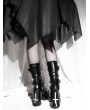 Black Gothic Chunky Platform High Heel Boots