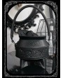 Black Gothic Pattern Witch Cauldron Bag