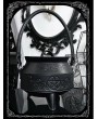 Black Gothic Pattern Witch Cauldron Bag