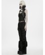 Punk Rave Black Gothic Wasteland Pullover Sweater for Women