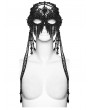 Punk Rave Black Gothic Night Dark Priestess Masque Mask