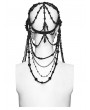 Punk Rave Black Gothic Night Dark Priestess Masque Mask