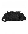 Punk Rave Black Gothic Punk Armory Convertible Waist Bag
