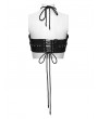 Punk Rave Black Punk Gothic Red Evil Eye Bra