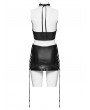 Punk Rave Black Gothic Functional Two-Wear Sexy Lingerie